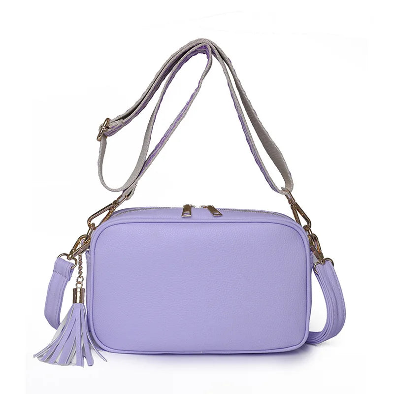 Women's Large Crossbody Bag PU Leather Handbag