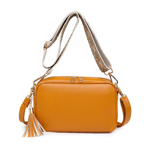Women's Large Crossbody Bag PU Leather Handbag