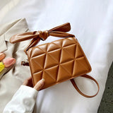 Women's Solid Handbag Clutch Shoulder Bag