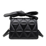 Women's Solid Handbag Clutch Shoulder Bag