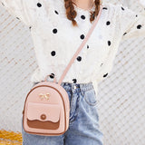 Mini Backpack Multi-Functional Girls' Travel Tote