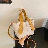 Small Fresh Crossbody Bags for Women High Bucket Bag