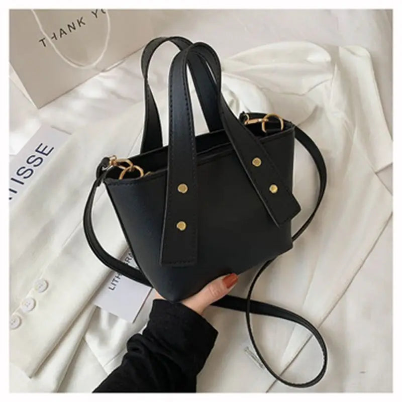 Small Fresh Crossbody Bags for Women High Bucket Bag