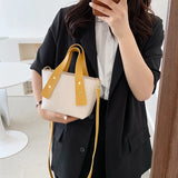 Small Fresh Crossbody Bags for Women High Bucket Bag