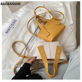 Small Fresh Crossbody Bags for Women High Bucket Bag