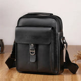 Man Shoulder Briefcases Bags Business Bag PU Leather Sports Casual Messenger Bag
