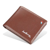 Men Wallets Short PU Leather Vintage Purse Small Money Clip Business Clutch Bags