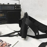 Nylon Waist Bag Mobile Phone Bag Casual Shoulder Messenger