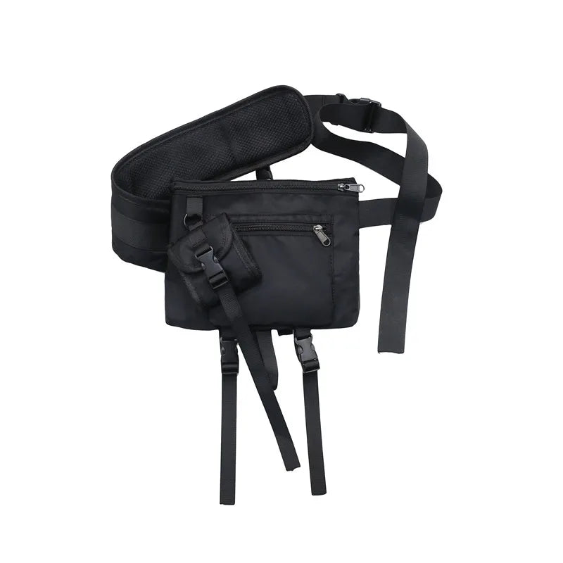 Nylon Waist Bag Mobile Phone Bag Casual Shoulder Messenger