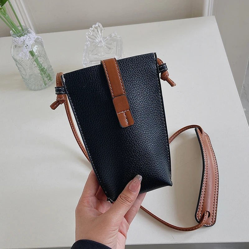 Vintage Cowhide Shoulder Crossbody Mini Bags