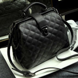 Vintage Women Doctor Bag Clutch Handbag