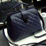 Vintage Women Doctor Bag Clutch Handbag