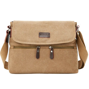 Canvas Messenger Bag Classic Retro Shoulder Bag