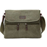 Canvas Messenger Bag Classic Retro Shoulder Bag