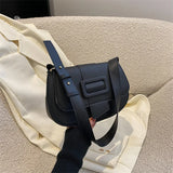 Soft Leather Shoulder Bag Women's Solid Handbag