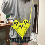 Funny Ghost PU Cross-body Bag, Shoulder Bag for Women