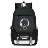 Anime Luminous Schoolbag Laptop Backpack For Teenager Boys