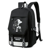 Anime Luminous Schoolbag Laptop Backpack For Teenager Boys