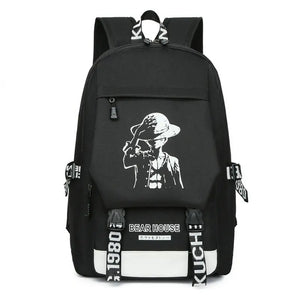 Anime Luminous School Backpack for Teenager Boys School Bag