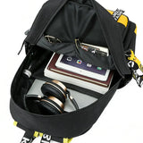 Anime Luminous Schoolbag Laptop Backpack For Teenager Boys