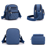 Mini Nylon Shoulder Bag for Women