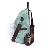 Women PU Leather Soft Shoulder Bags Backpack Daliy Shopping