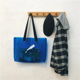 Transparent Women Bags Large PVC Handbags for Summer Beach Pool Sea