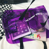 Transparent Women Bags Large PVC Handbags for Summer Beach Pool Sea