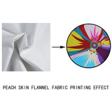 Butterfly Print Handbag for Women Comics Retro Beach Shoulder Bag