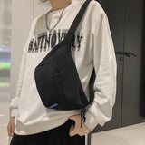 Unisex Nylon Waist Bag Street Chest Pack Fanny Pack