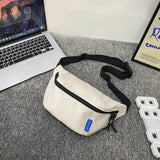 Unisex Nylon Waist Bag Street Chest Pack Fanny Pack