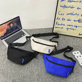 Unisex Nylon Waist Bag Street Chest Pack Fanny Pack