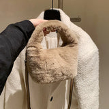 Winter Women Faux Fur Cross body Bag Lady's Handbag Shoulder Tote Bags