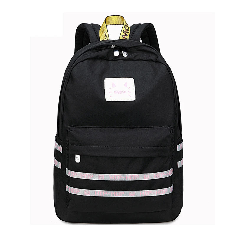 Women Laptop Backpack for Girls Large Capacity School Bag Waterproof Mochilas