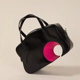 Round Hollow Handbag Tote Messenger Bag