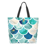 Non-standard Grain Printing Large Capacity Single Shoulder Shopping Bag