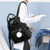 Nylon Backpack Anti-theft Travel Daypack for Women Girls