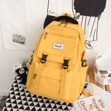 Women's Waterproof Nylon Backpack for School and Travel