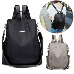 Anti-Theft Nylon Backpack Waterproof Rucksack