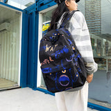 Nylon Backpack Student Schoolbag Female Casual Outdoor Travel Backpack