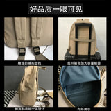 Nylon Backpack for Women Canvas Bookbag High School Student S