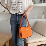 Nylon Letters Pattern Shoulder Shopping Bags Durable Large Capcity Totes