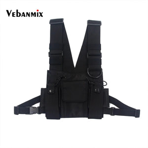 Nylon Chest Rig Bag Vest Functional Tactical Harness Chest Rig Kanye West