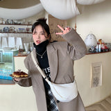 Nylon Cloth Women's Shoulder Bag Solid Ladies Student Crossbody Bags