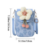 Nylon Crossbody Shoulder Bag Small Purse Phone Bags