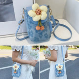 Nylon Crossbody Shoulder Bag Small Purse Phone Bags