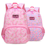 Nylon Schoolbags For Girl Princess Double Shoulder Bags Kids Primary