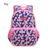 Nylon Schoolbags For Girl Princess Double Shoulder Bags Kids Primary