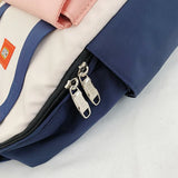 Nylon Girl Backpack for Teenage Lightweight Waterproof Travel Bag