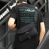 Nylon Men's Messenger Bags High Male Chest Packs Small Crossbody Handbag